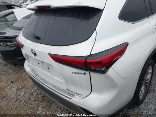 5TDEBRCHXPS580984 Toyota Highlander Hybrid Platinum