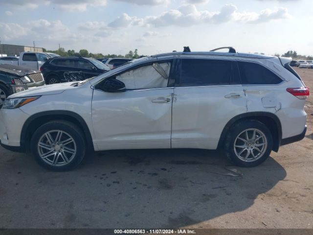 5TDYZRFH9JS242259 Toyota Highlander Limited