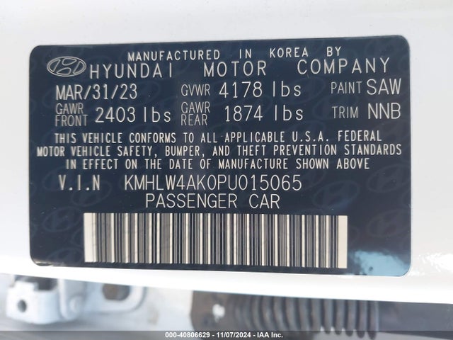 Hyundai ELANTRA N 2023 KMHLW4AK0PU015065 Image 9