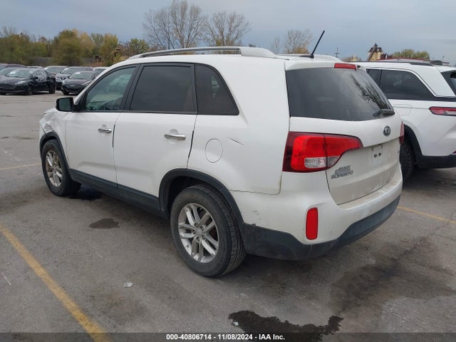 KIA SORENTO LX 2014 5XYKT3A68EG518492 Image 3