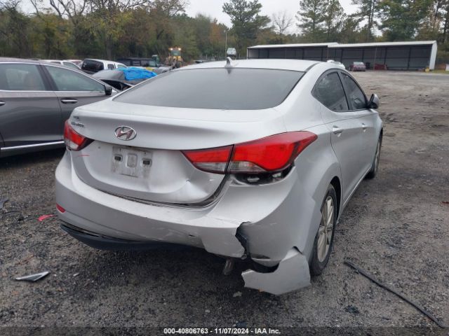 KMHDH4AE1FU300851 Hyundai ELANTRA SE