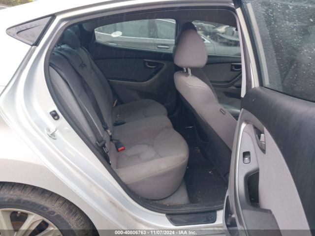 KMHDH4AE1FU300851 Hyundai ELANTRA SE
