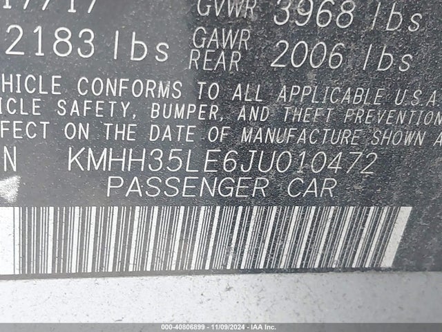 Hyundai ELANTRA GT 2018 KMHH35LE6JU010472 Image 9