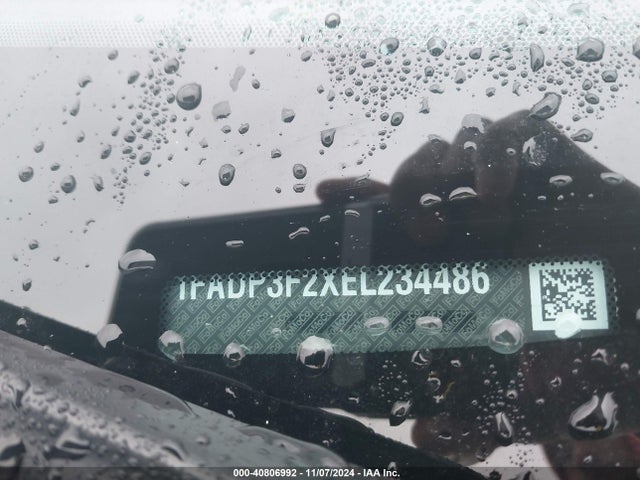 Ford FOCUS SE 2014 1FADP3F2XEL234486 Image 9