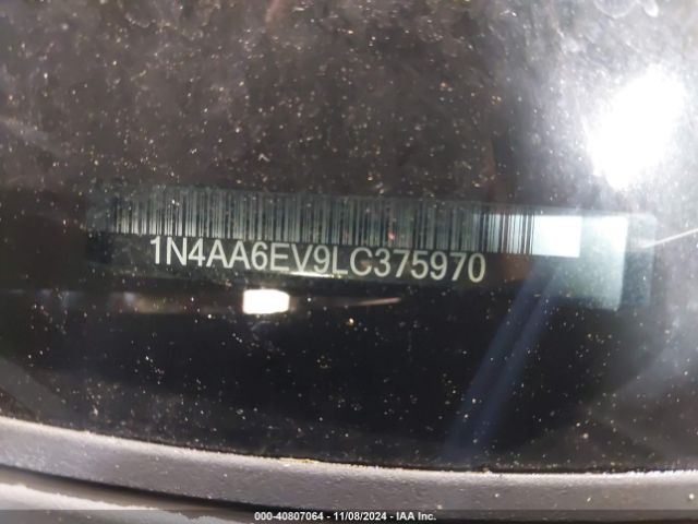 1N4AA6EV9LC375970 Nissan Maxima Sr Xtronic Cvt