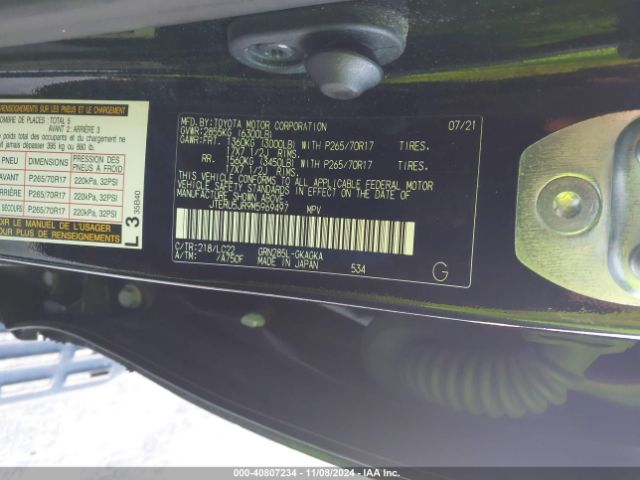 JTERU5JR9M5969497 Toyota 4runner Trd Off Road Premium