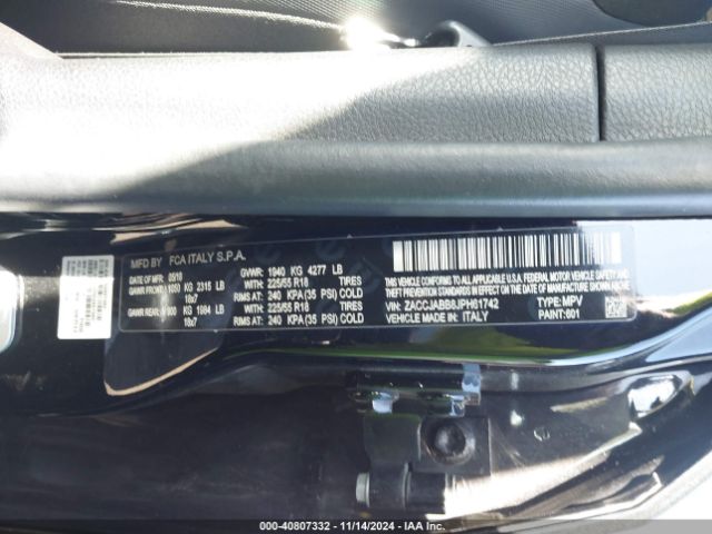ZACCJABB8JPH61742 Jeep Renegade Altitude Fwd