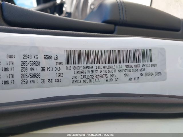 1C4RJEAG9FC160575 Jeep Grand Cherokee Altitude