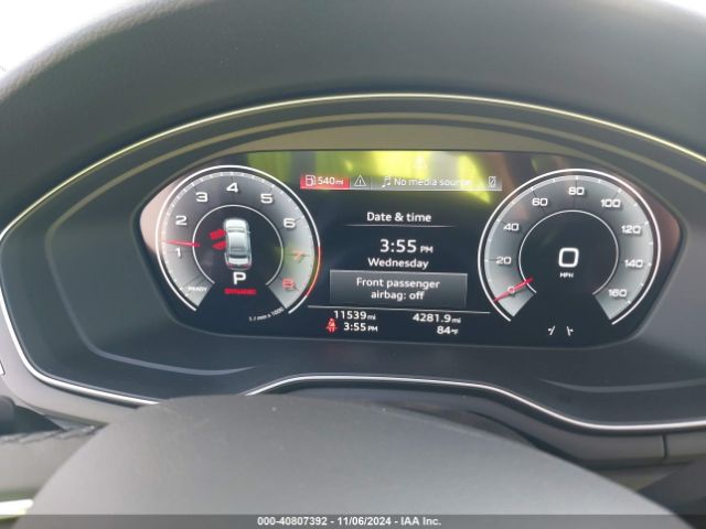 WAUEAAF48RN014065 Audi A4 Premium Plus 45 Tfsi S Line Quattro S Tronic