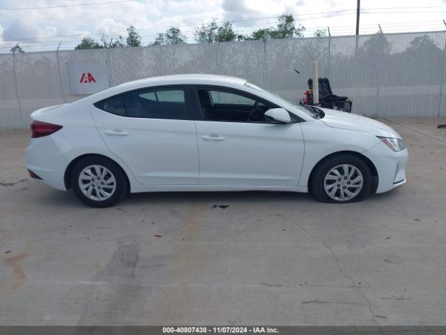 5NPD74LF0KH472001 Hyundai ELANTRA SE