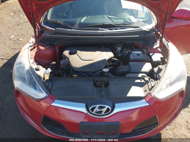 KMHTC6AD8EU184110 Hyundai Veloster Base W/black