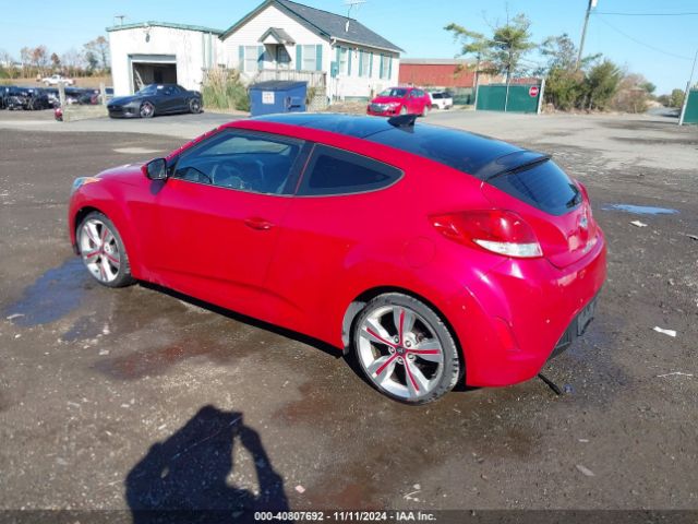 KMHTC6AD8EU184110 Hyundai Veloster Base W/black