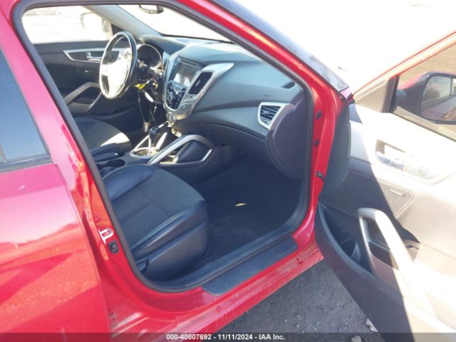 KMHTC6AD8EU184110 Hyundai Veloster Base W/black