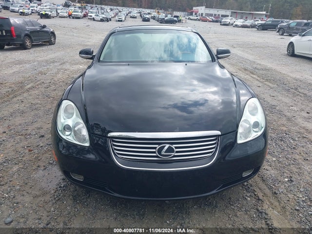 Aukcja sprzedaży 2005 Lexus Sc 430, vin: JTHFN48Y550062593, numer aukcji: 40807781