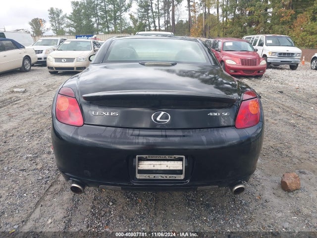 Aukcja sprzedaży 2005 Lexus Sc 430, vin: JTHFN48Y550062593, numer aukcji: 40807781