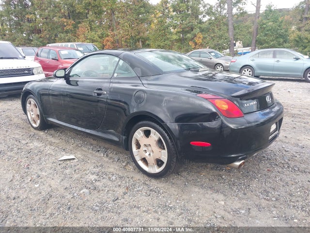 Aukcja sprzedaży 2005 Lexus Sc 430, vin: JTHFN48Y550062593, numer aukcji: 40807781