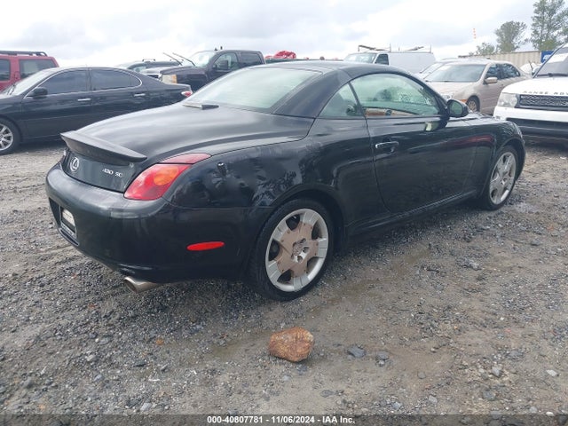 Aukcja sprzedaży 2005 Lexus Sc 430, vin: JTHFN48Y550062593, numer aukcji: 40807781