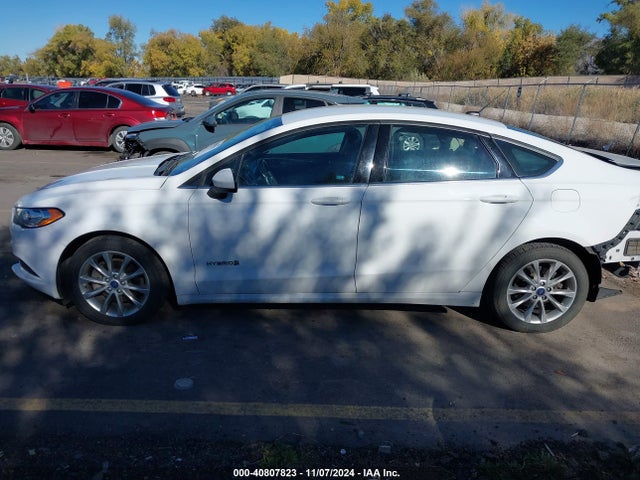 Ford Fusion Hybrid Se 2017 3FA6P0LU2HR316344 Image 14