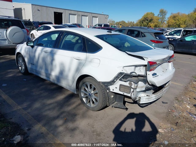 Ford Fusion Hybrid Se 2017 3FA6P0LU2HR316344 Image 3