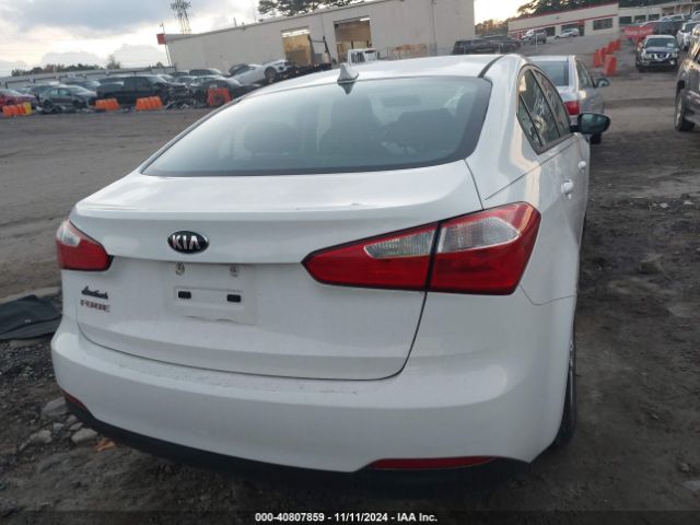 KNAFK4A60G5496376 KIA FORTE LX