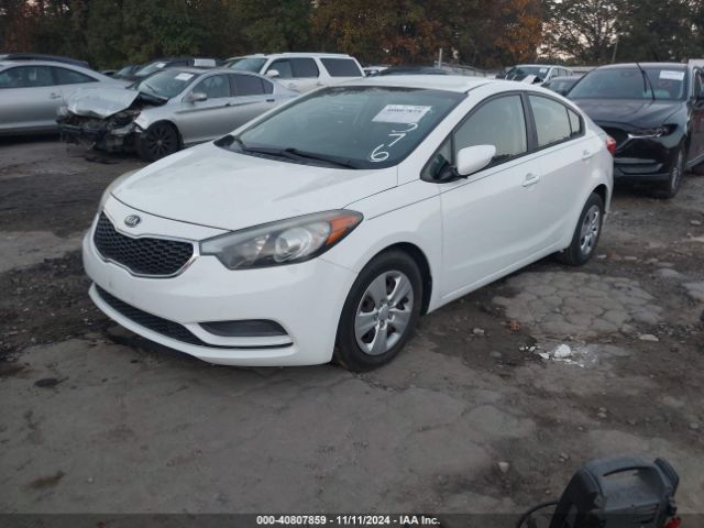 KNAFK4A60G5496376 KIA FORTE LX
