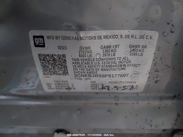 Chevrolet Blazer Awd 3lt 2023 3GNKBJRS5PS177697 Image 9