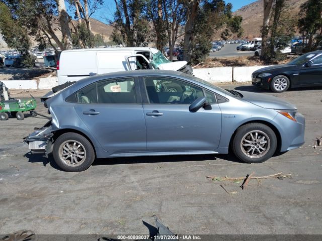 JTDEBRBE7LJ030592 Toyota Corolla Hybrid Le