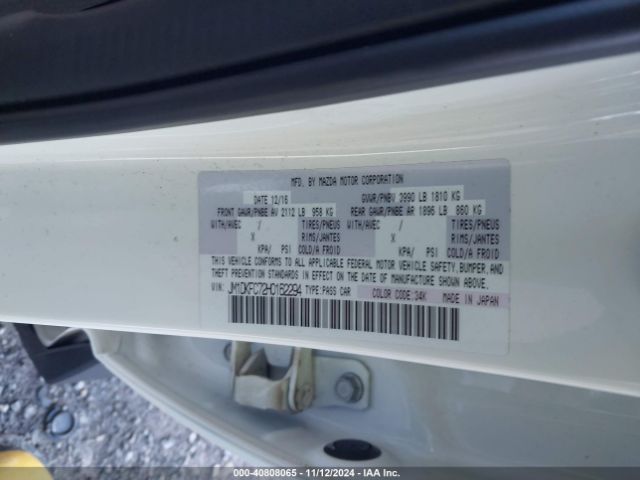 JM1DKFC72H0162294 Mazda Cx-3 Touring