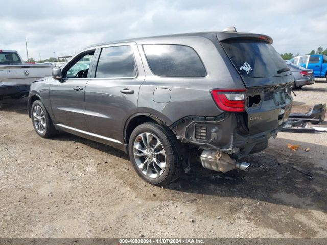 1C4RDHDG6KC721426 Dodge Durango Gt Plus Rwd