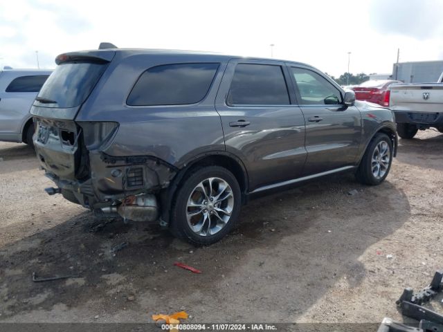 1C4RDHDG6KC721426 Dodge Durango Gt Plus Rwd