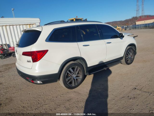5FNYF6H04HB011153 Honda Pilot Elite