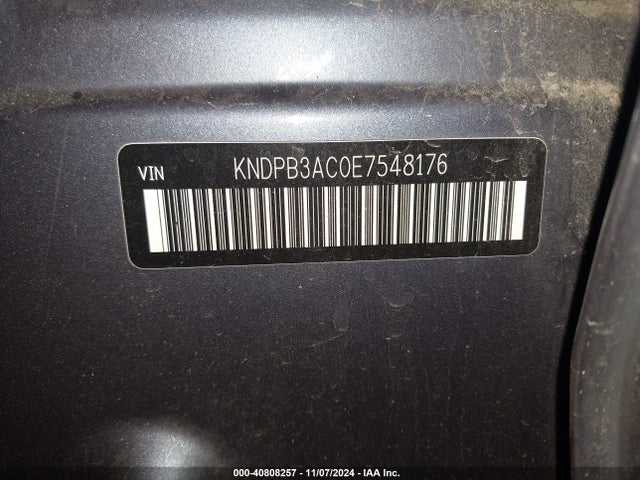 KIA Sportage Lx 2014 KNDPB3AC0E7548176 Image 9