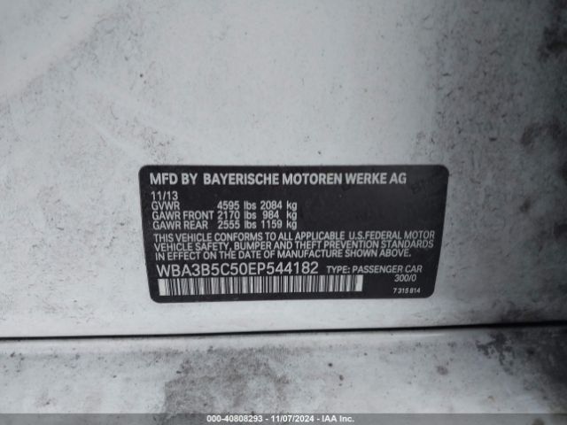 WBA3B5C50EP544182 BMW 328i Xdrive