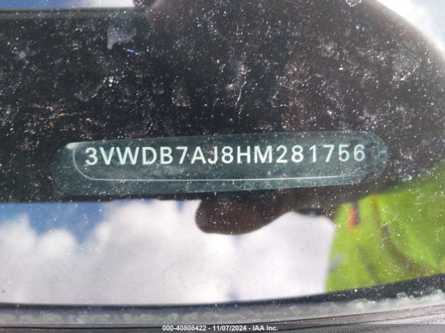 3VWDB7AJ8HM281756 Volkswagen Jetta 1.4t Se