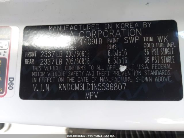 2022 KIA NIRO PLUG-IN HYBRID KNDCM3LD1N5536807 Photo 8