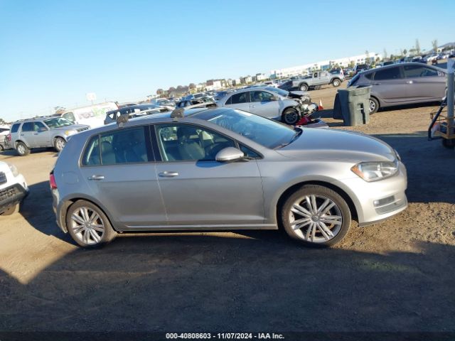 3VW217AUXGM033026 Volkswagen Golf Tsi Se 4-door