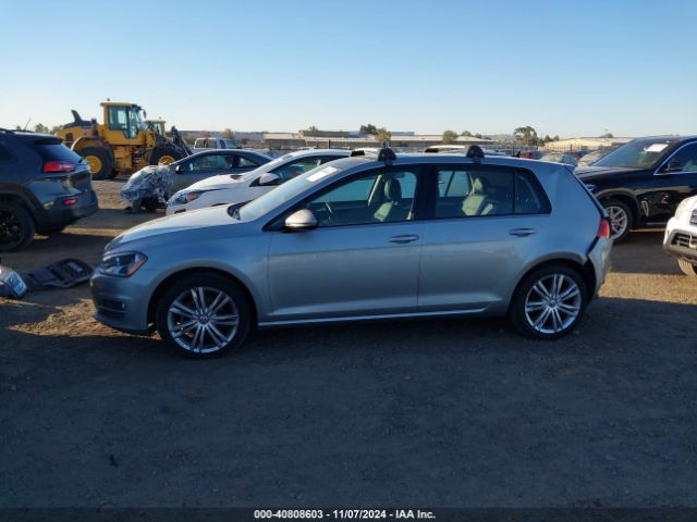 3VW217AUXGM033026 Volkswagen Golf Tsi Se 4-door