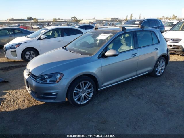 3VW217AUXGM033026 Volkswagen Golf Tsi Se 4-door