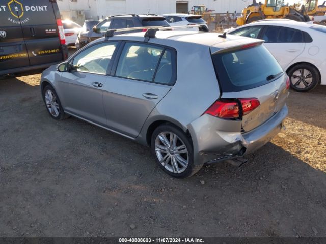 3VW217AUXGM033026 Volkswagen Golf Tsi Se 4-door