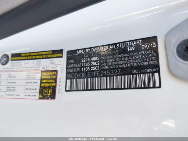 WDDKJ8JB7EF245327 Mercedes-Benz E 350 4matic