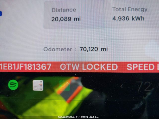 5YJ3E1EB1JF181367 Tesla Model 3 Long Range/performance