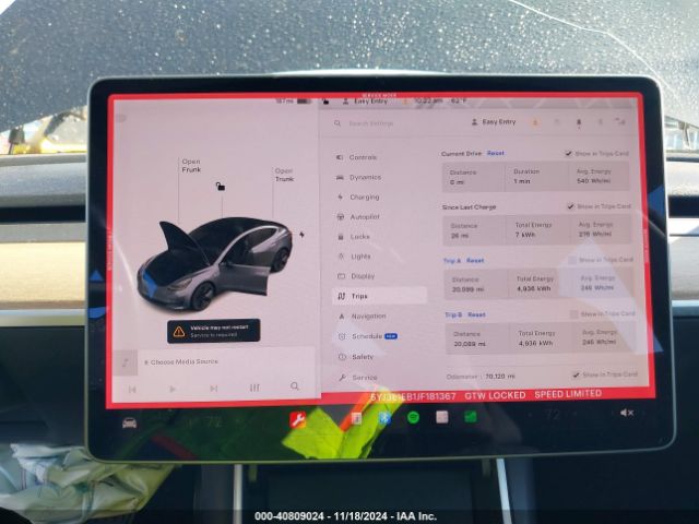 5YJ3E1EB1JF181367 Tesla Model 3 Long Range/performance
