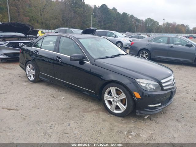 2011 MERCEDES-BENZ C 300 WDDGF5EB5BR168046