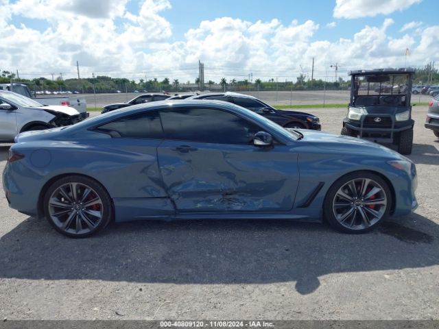 JN1FV7LK8MM530400 Infiniti Q60 Red Sport 400