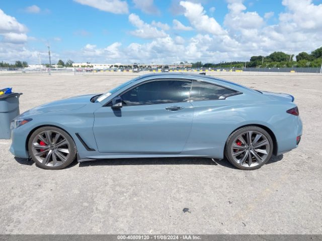 JN1FV7LK8MM530400 Infiniti Q60 Red Sport 400