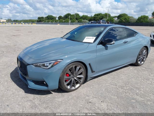 JN1FV7LK8MM530400 Infiniti Q60 Red Sport 400