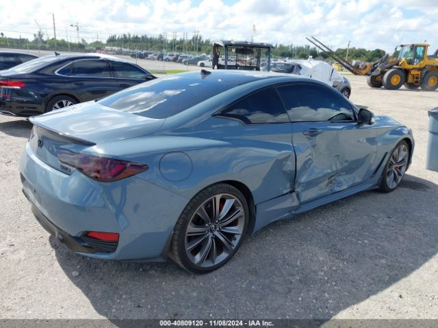 JN1FV7LK8MM530400 Infiniti Q60 Red Sport 400
