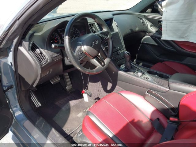JN1FV7LK8MM530400 Infiniti Q60 Red Sport 400