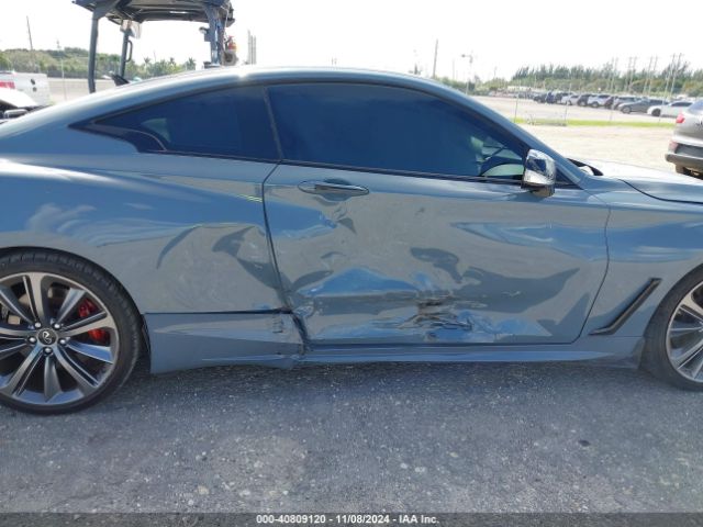 JN1FV7LK8MM530400 Infiniti Q60 Red Sport 400