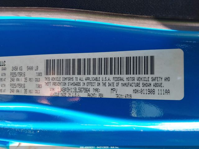 2011 JEEP WRANGLER UNLIMITED 1J4BA3H11BL567964 Photo 8